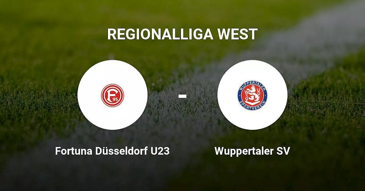 Heimniederlage im Paul-Janes-Stadion – Fortuna Düsseldorf U23 unterliegt gegen Wuppertaler SV