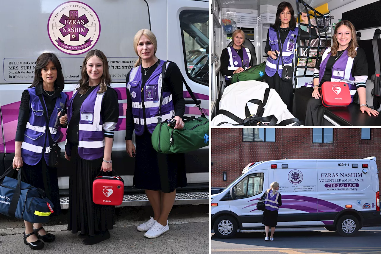 All-female Hasidic EMT corps expanding Brooklyn footprint with second ambulance