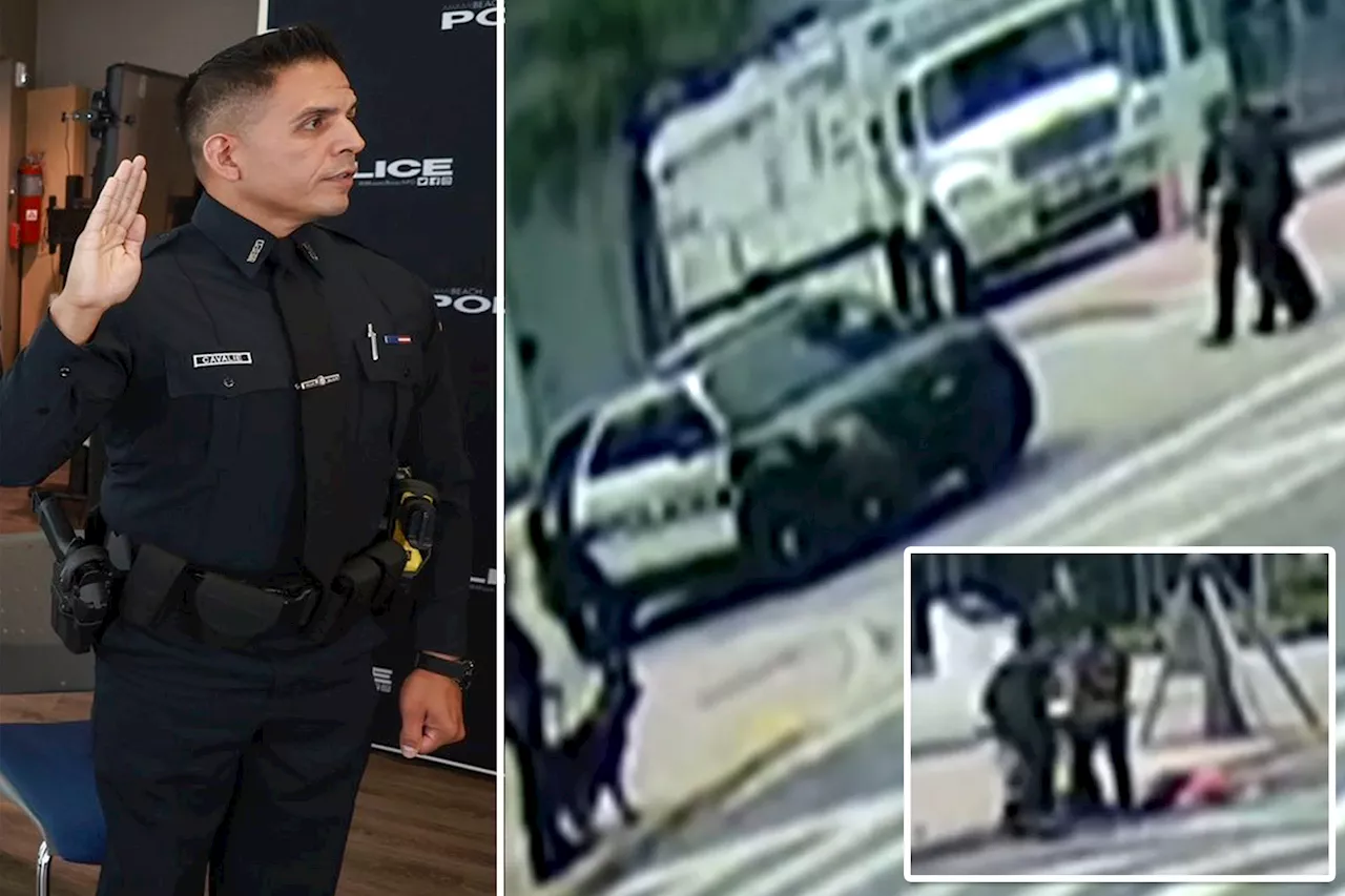 ‘Negligent’ Miami Beach cop ignores deadly hit-and-run steps away from department's HQ