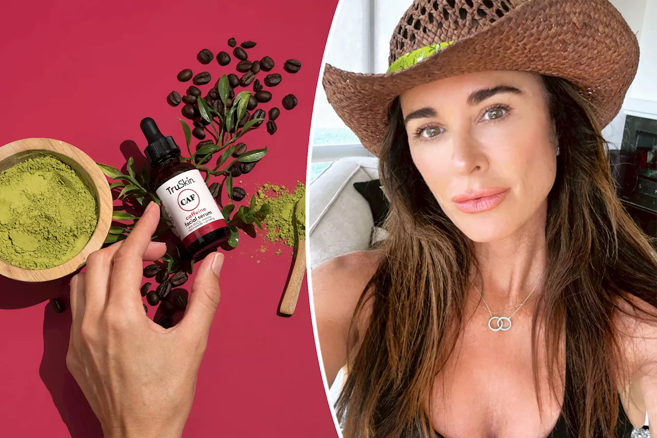 Kyle Richards go-to TruSkin just launched a new serum — and it's powered by caffeine