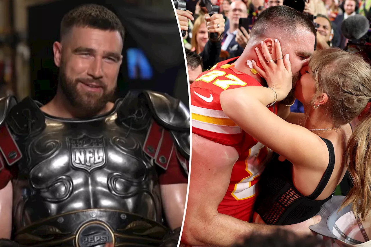 Travis Kelce embraces being Taylor Swift's 'arm candy': 'It's the life I chose'