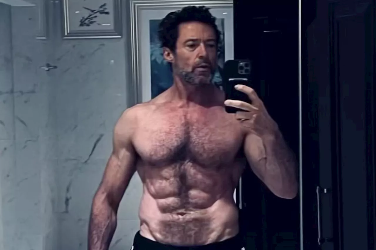 Hugh Jackman Shares Insanely Ripped ‘Wolverine’ Thirst Trap: ‘I Am Grateful'