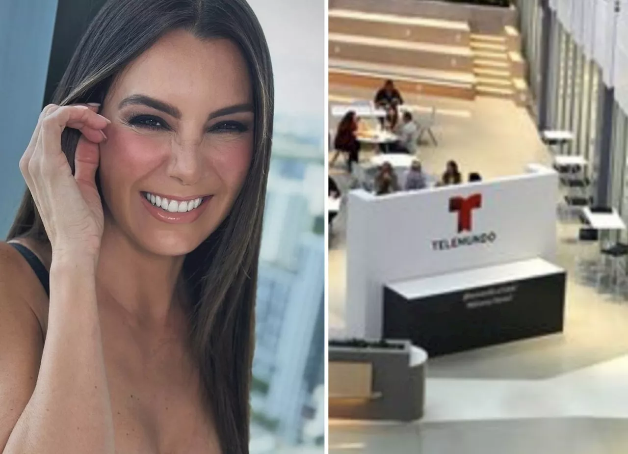 ¿Qué está grabando Elizabeth Gutiérrez en los estudios de Telemundo Center?