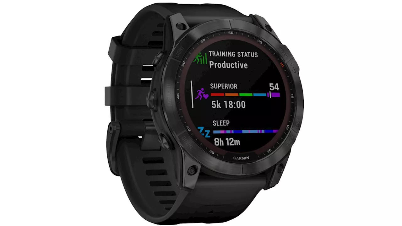 The premium Garmin Fenix 7X Sapphire Solar is once again a true gem at $250 off