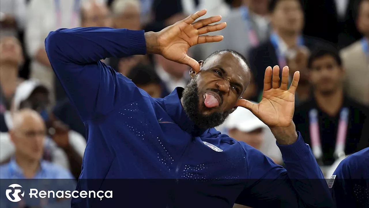 LeBron James confia que faria brilharete olímpico nos saltos em comprimento e altura