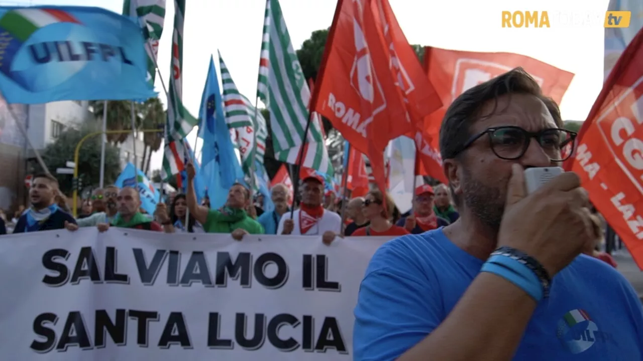  “Santa Lucia pubblico”: la fiaccolata per salvare un’eccellenza della sanità di Roma