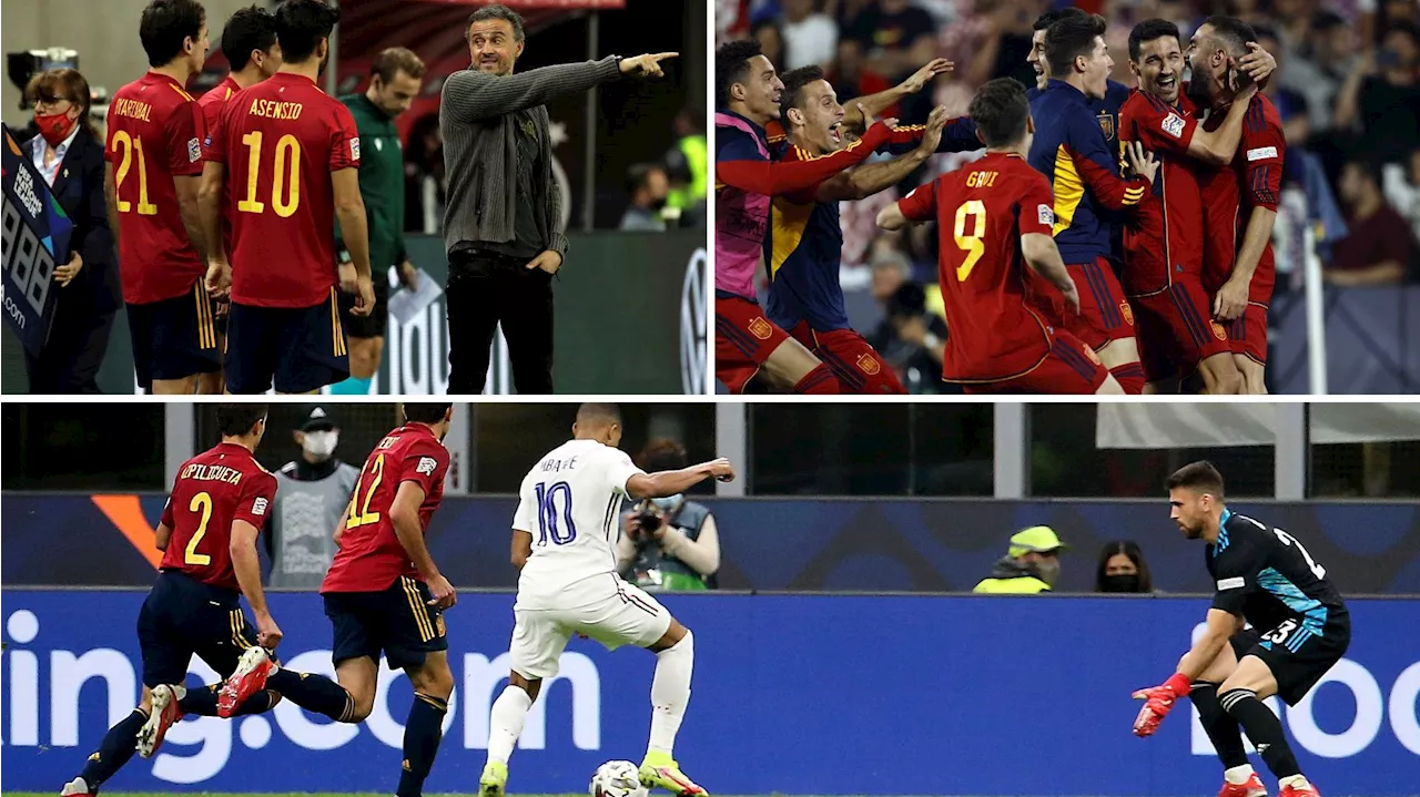 Recuerdos de la Nations: 'Gran noche' de Luis Enrique, polémico gol de Mbappé y primer título de De la Fuente