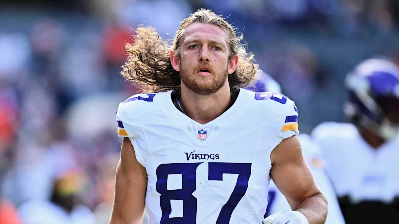 Report: Vikings restructure T.J. Hockenson's contract to free up cap space