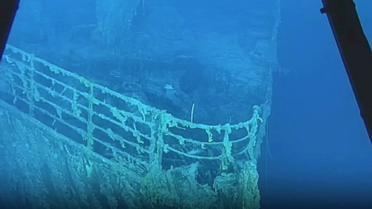 New haunting images of Titanic wreck show ship’s ‘inevitable decay’