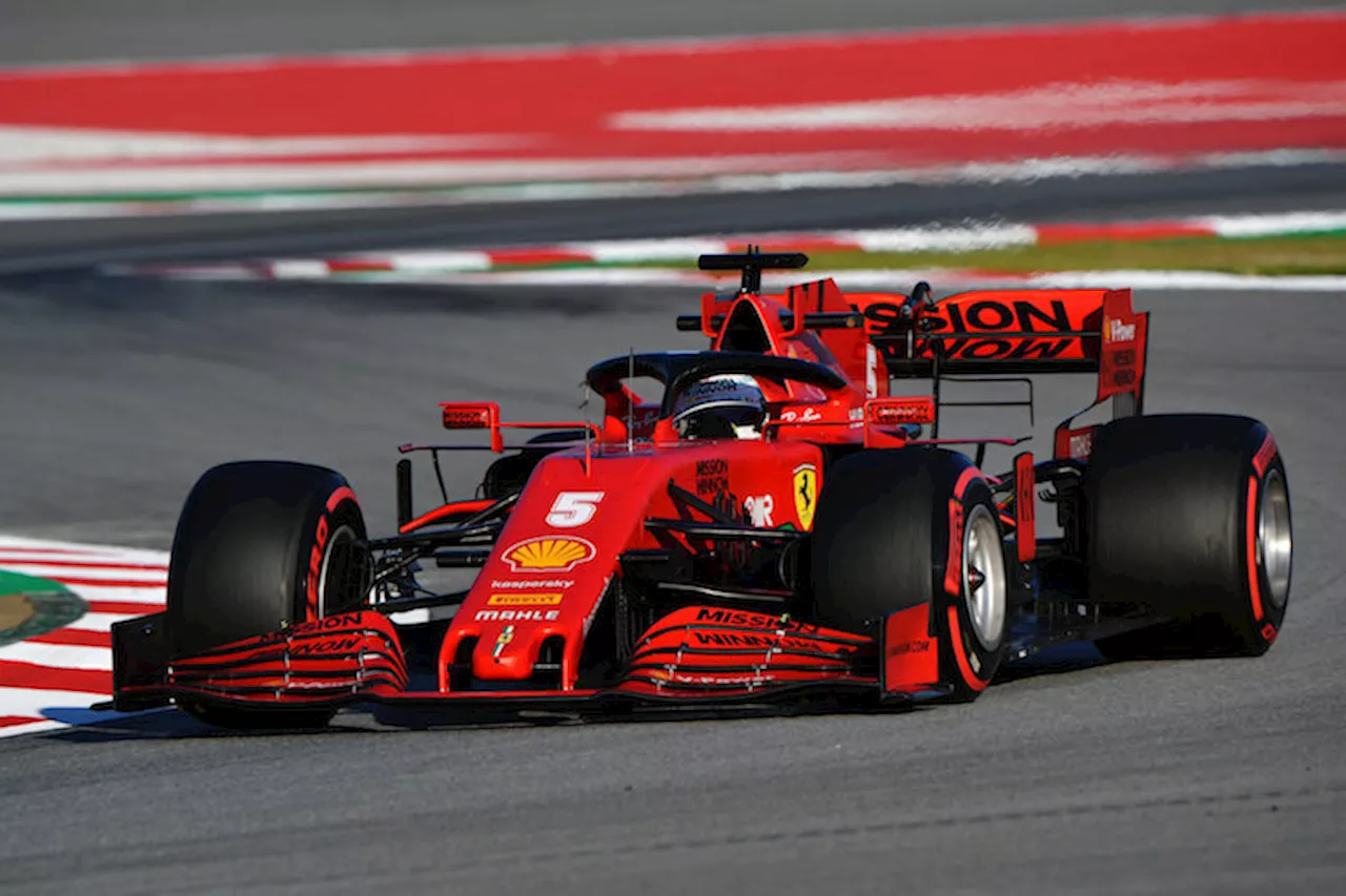 Barcelona-Test: Sebastian Vettel wieder im Einsatz