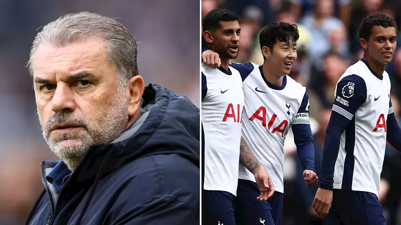 Ange Postecoglou brutally axes two first-team players as Tottenham squad for Europa League confirmed