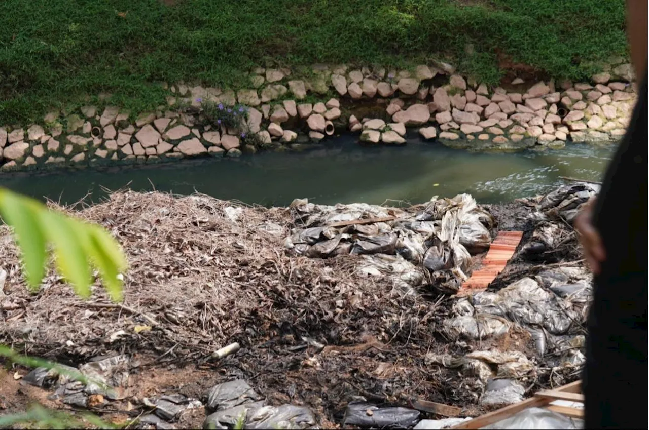 DOE finds unknown objects in stream flowing into Sg Pandan