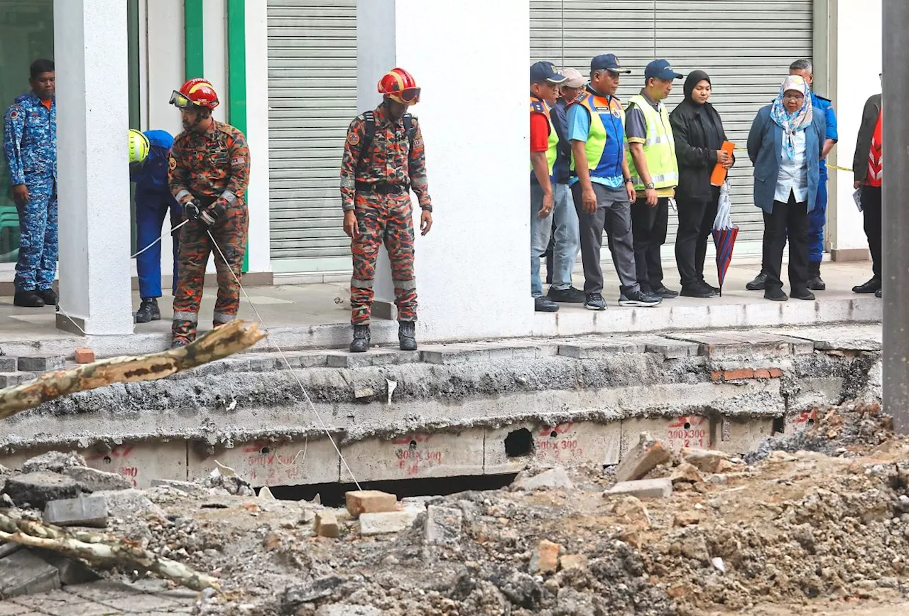 Don’t go making social media content at sinkhole site, says KL top cop