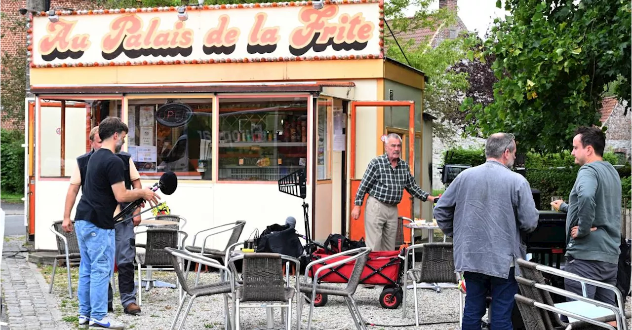 La friterie « Le Palais de la Frite » de Taintignies célèbre dans le film « Parkings » (PHOTOS)