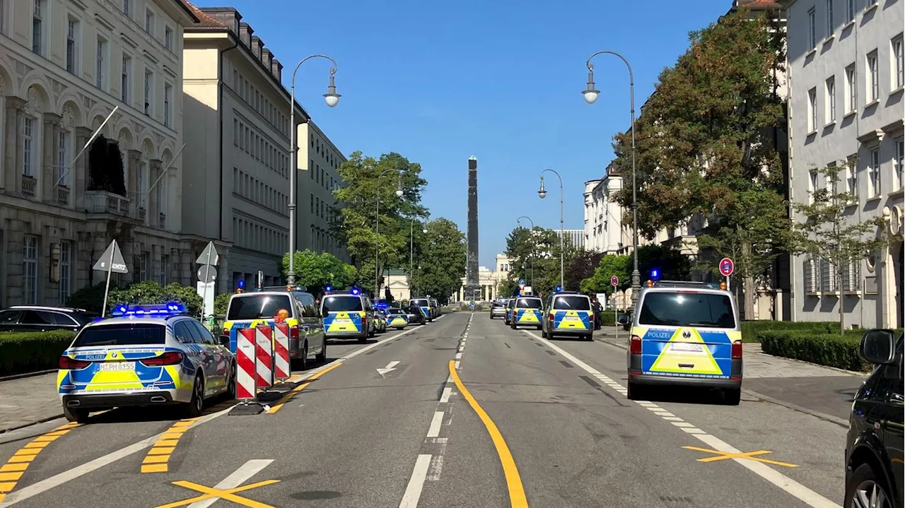 Großeinsatz am Jahrestag des Olympia-Attentats: Polizei schießt auf Verdächtigen in der Münchner Innenstadt