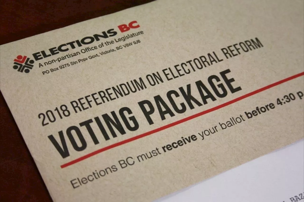 B.C. voters more likely to cast ballot in person in 2024 compared to 2020