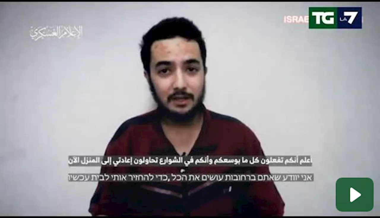 Hamas diffonde l'ultimo messaggio di Goldberg-Polin, l'ostaggio israelo-americano