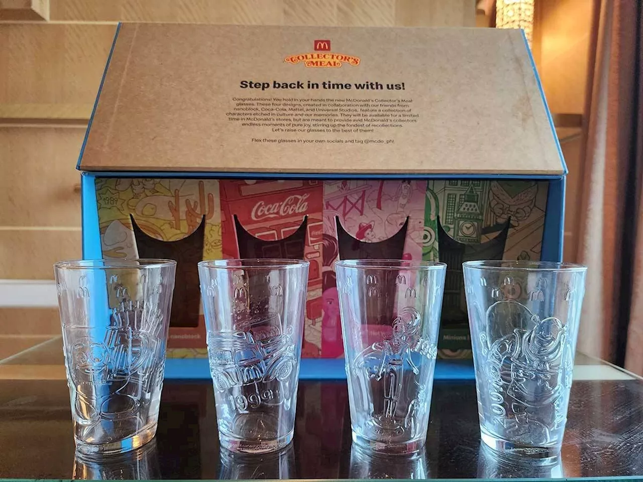 McDonald's PH releases new glass collection featuring iconic collabs