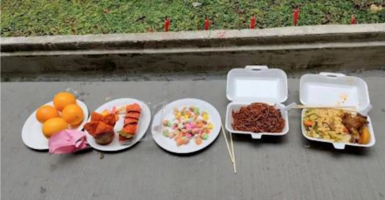 SG man questions if Hungry Ghost offerings is “a waste of food”