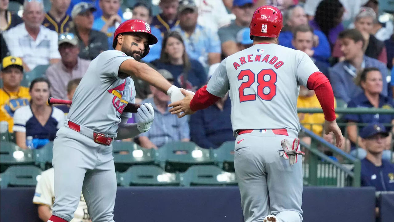 Baker singles in 10th to give Cardinals win over Brewers