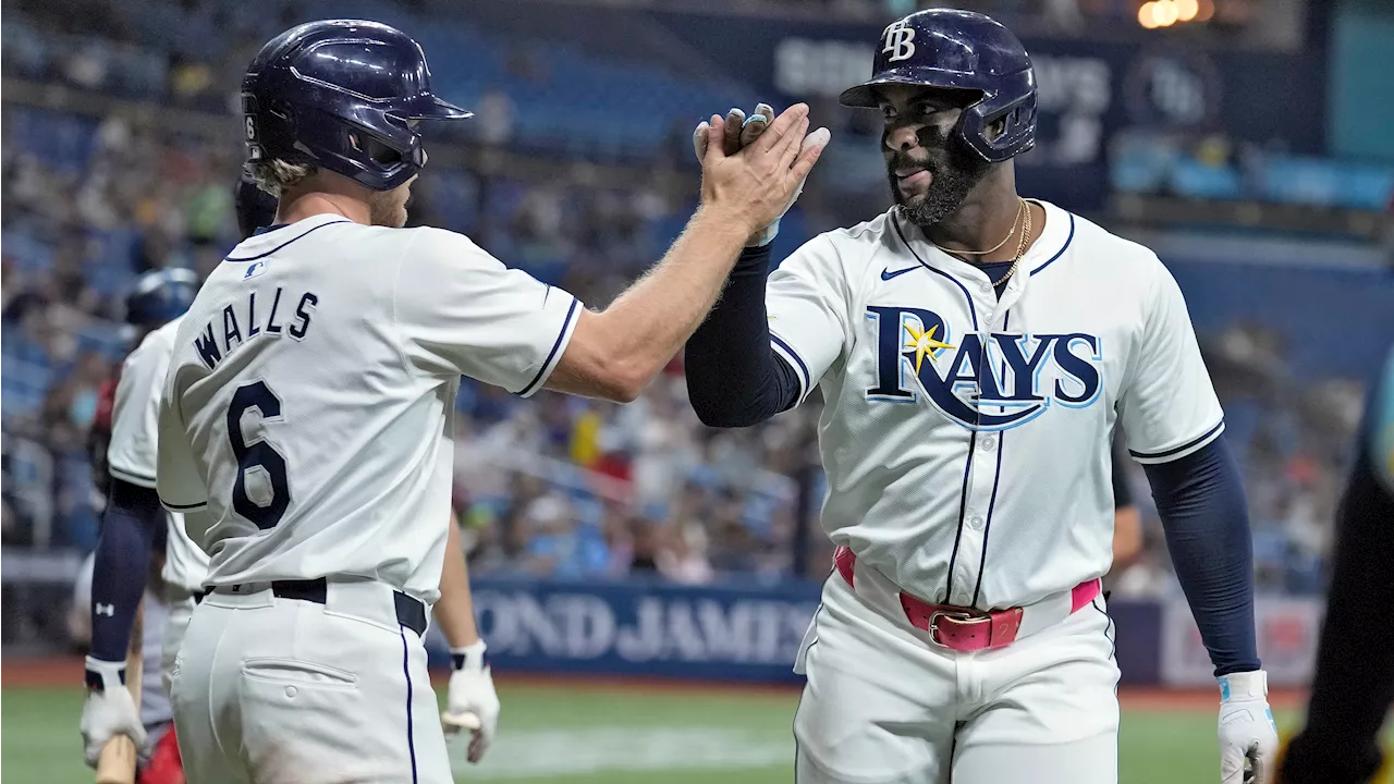 Díaz homer completes eight-run inning as Rays beat Twins