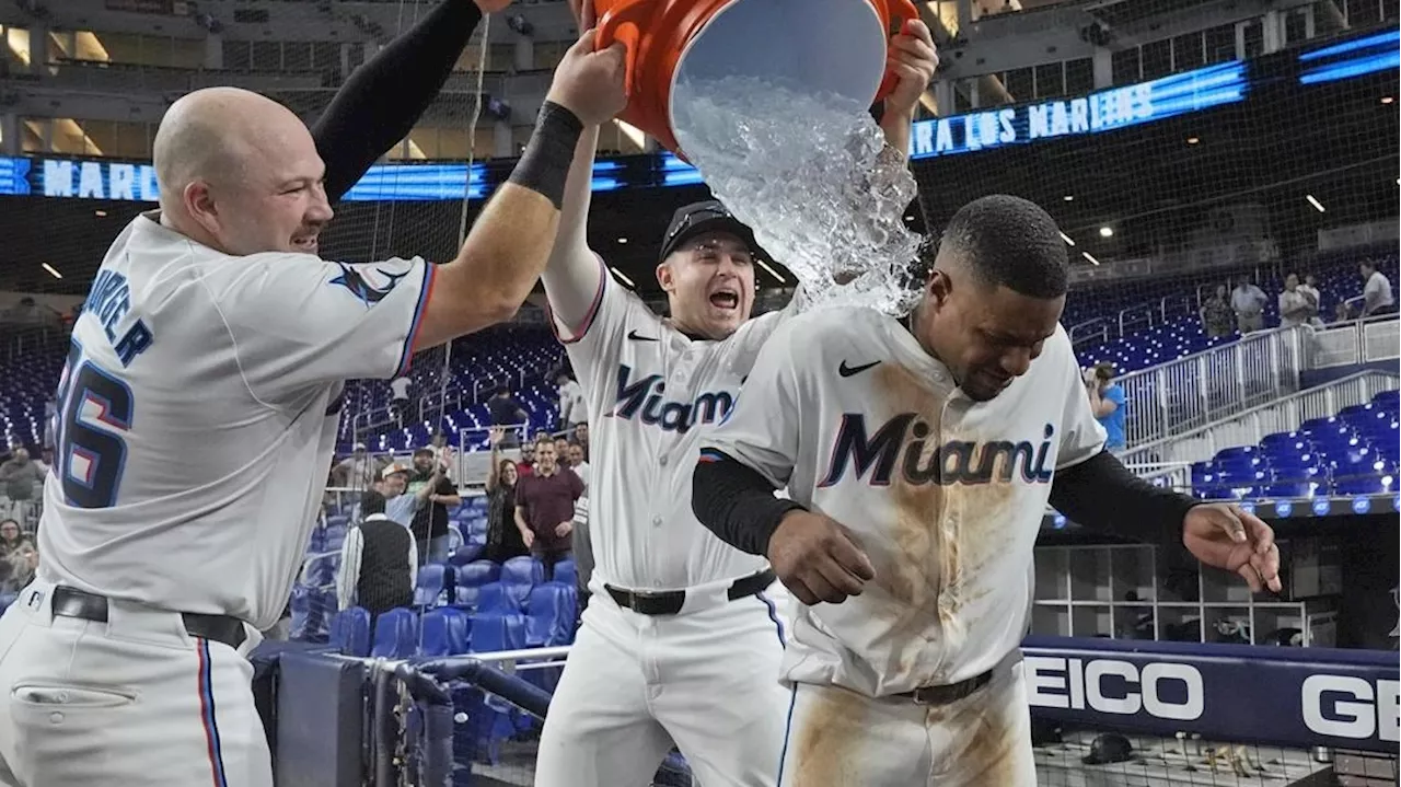 Edwards lifts Marlins to win over Nationals in 10th inning