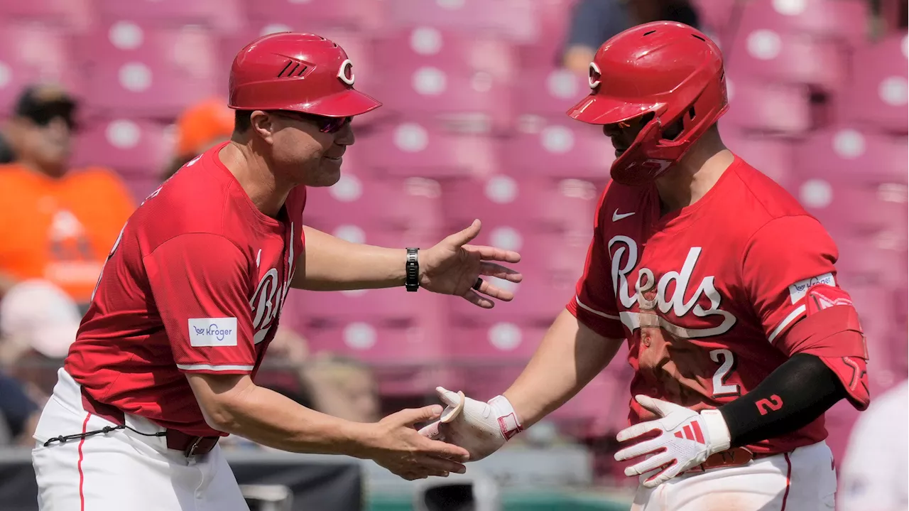 France homers as Reds blank Astros for series sweep