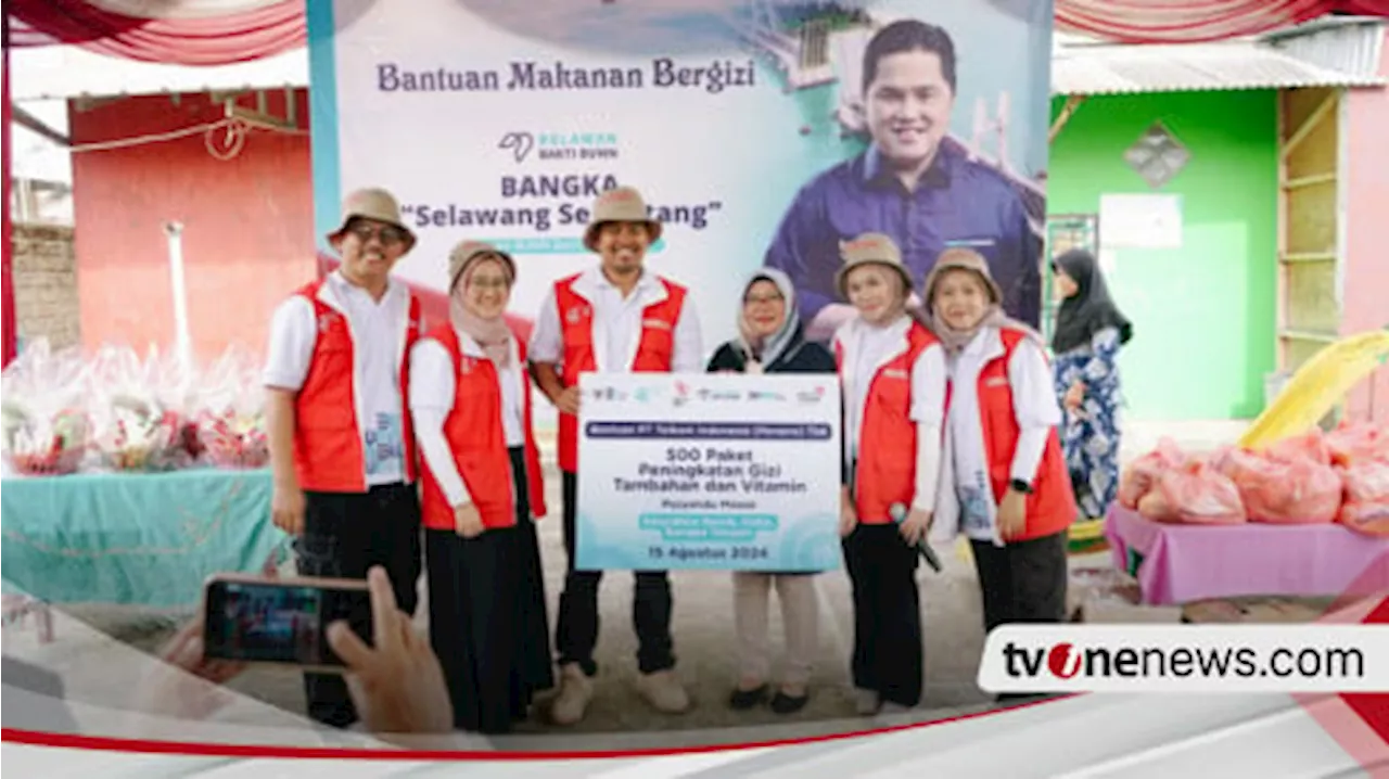 Bersama Relawan Bakti BUMN, Telkom Kembangkan Potensi Desa Namang, Bangka Tengah