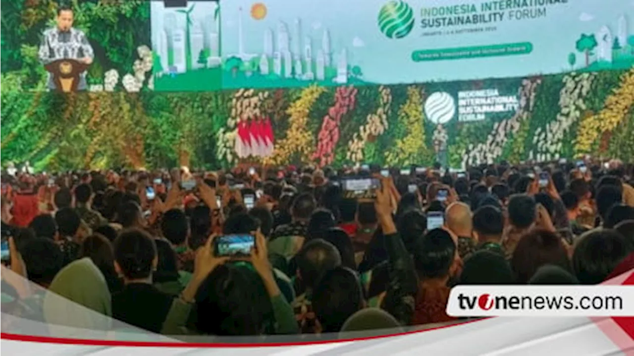 Presiden Jokowi Buka ISF 2024 untuk Kolaborasi Hadapi Perubahan Iklim