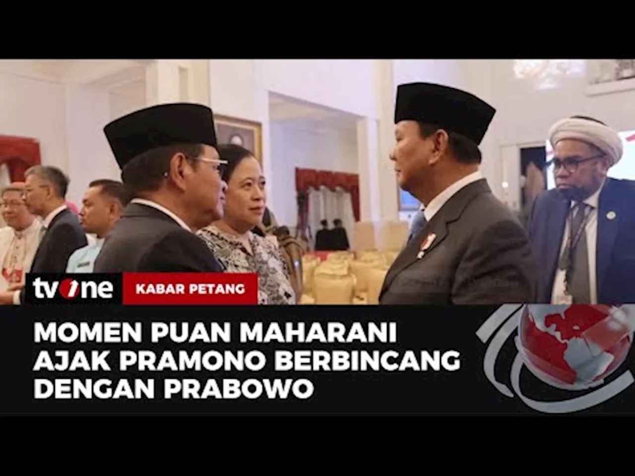 Puan Antar Pramono Hampiri Prabowo, Adi: Hubungan PDIP & Gerindra Harmonis