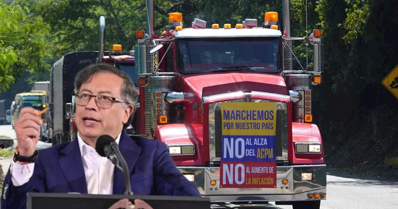 En directo: Presidente Gustavo Petro hace anuncios en medio del paro de camioneros