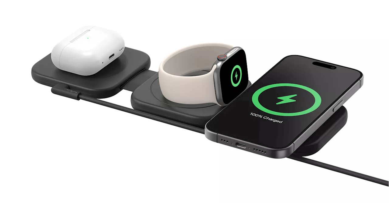 Belkin’s new foldable Qi2 chargers fill a MagSafe Duo-sized hole