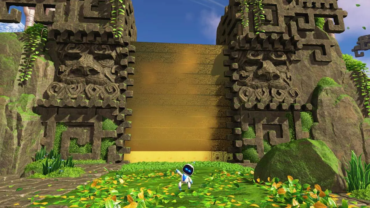How to get through the Az-Tech Trail wall in Astro Bot