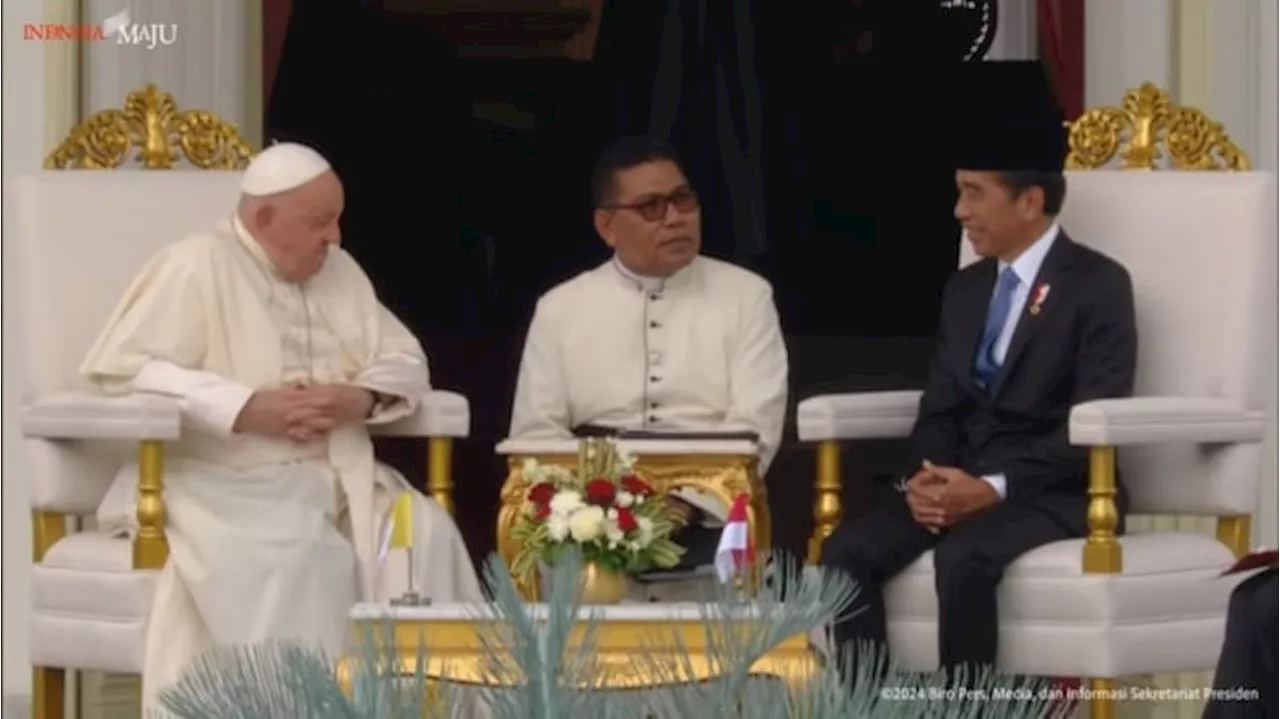 President Jokowi Warmly Welcomed Pope Francis' Visit to Indonesia