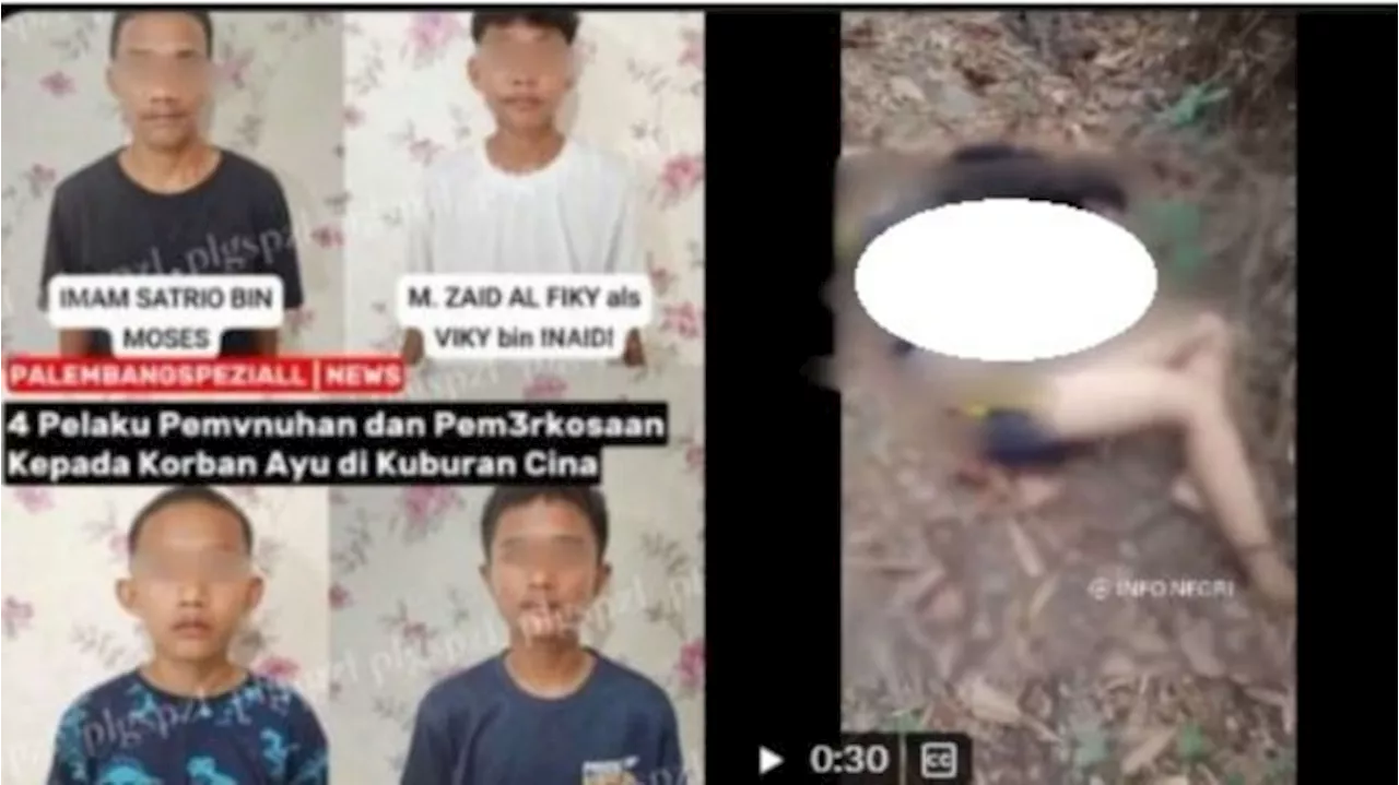 Tiga Pelaku Pemerkosaan Siswi SMP di Palembang Tak Ditahan Alasan di Bawah Umur, Netizen Ngamuk!