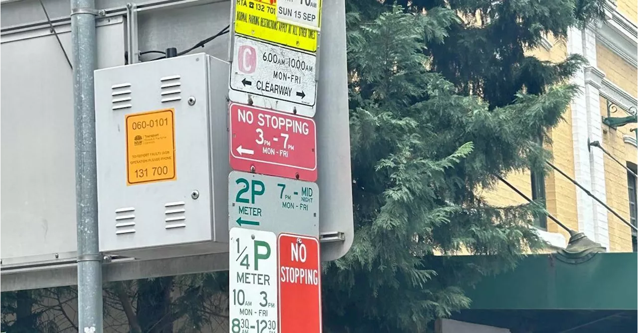 'It's a psychological test:' Is this the most confusing parking sign in Sydney?