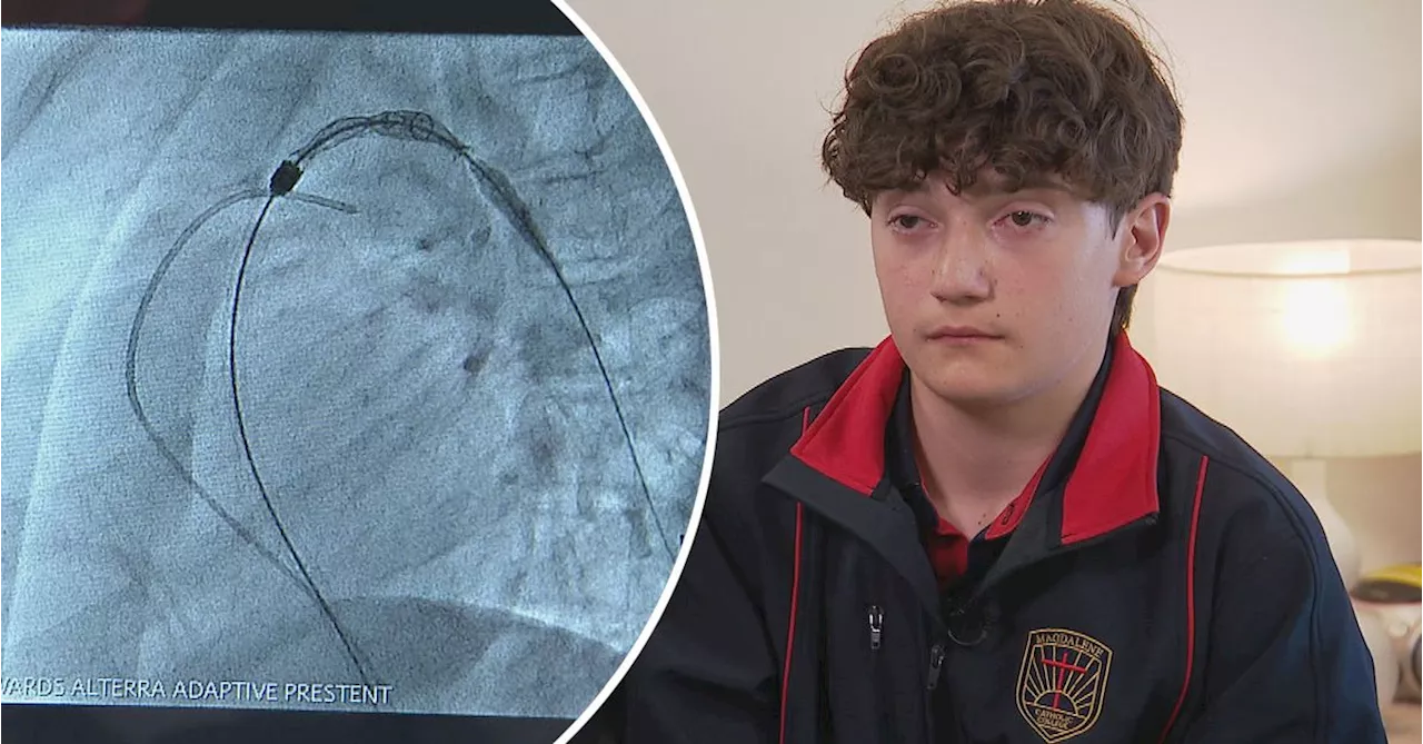 Teen becomes first adolescent to receive minimally invasive heart surgery