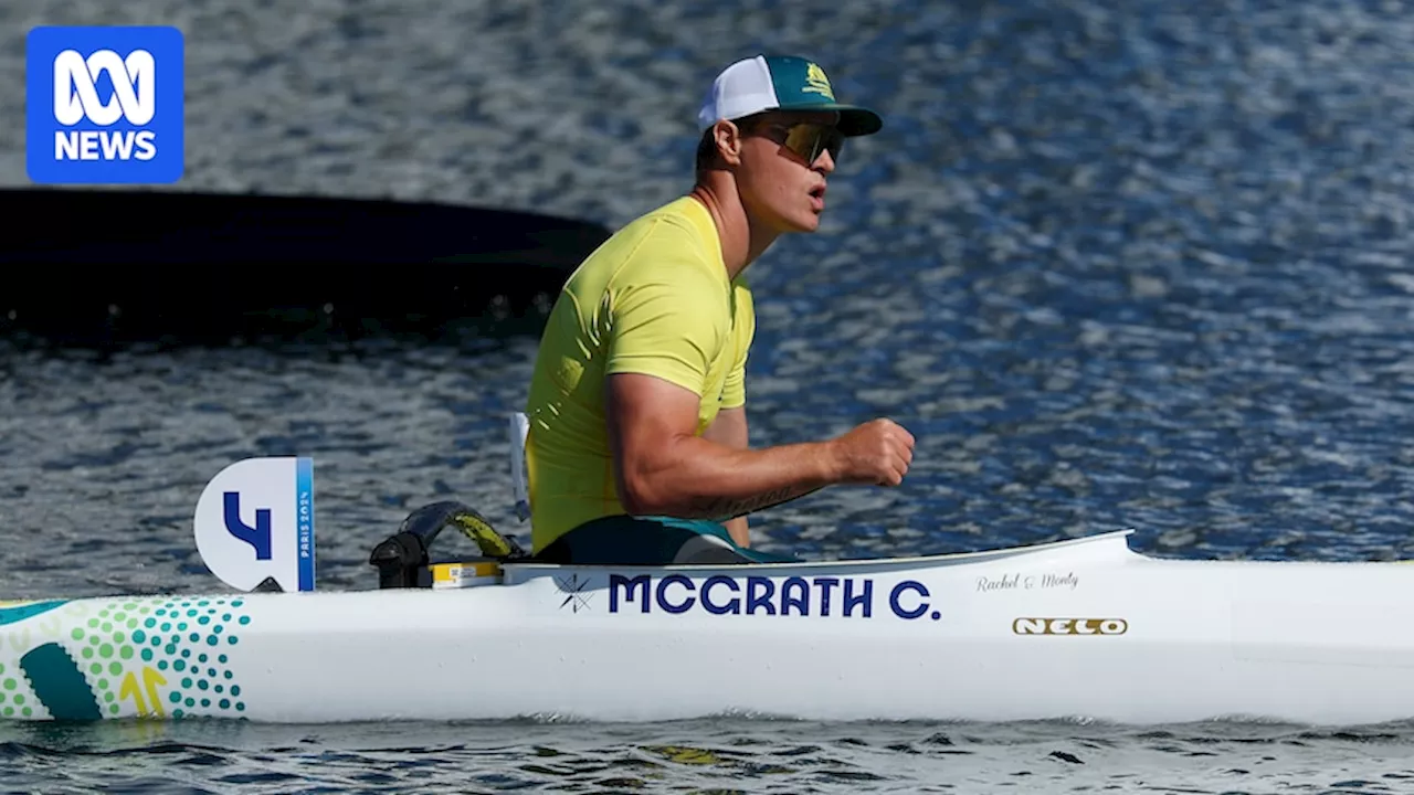 Curtis McGrath qualifies for para canoe finals at Paris Paralympics