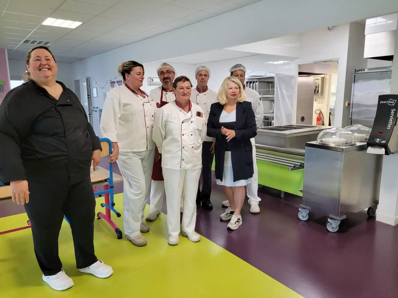 La cuisine centrale de Dozulé fournit 100 000 repas à l’année pour les enfants