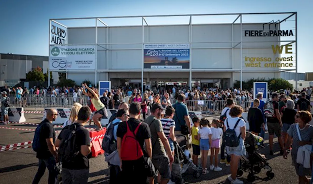 Fiere, tutto pronto a Parma per Salone del Camper: 300 espositori e 600 veicoli ricreazionali