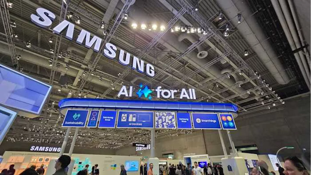 Samsung, all'Ifa un'IA più personale per produttività e ambiente