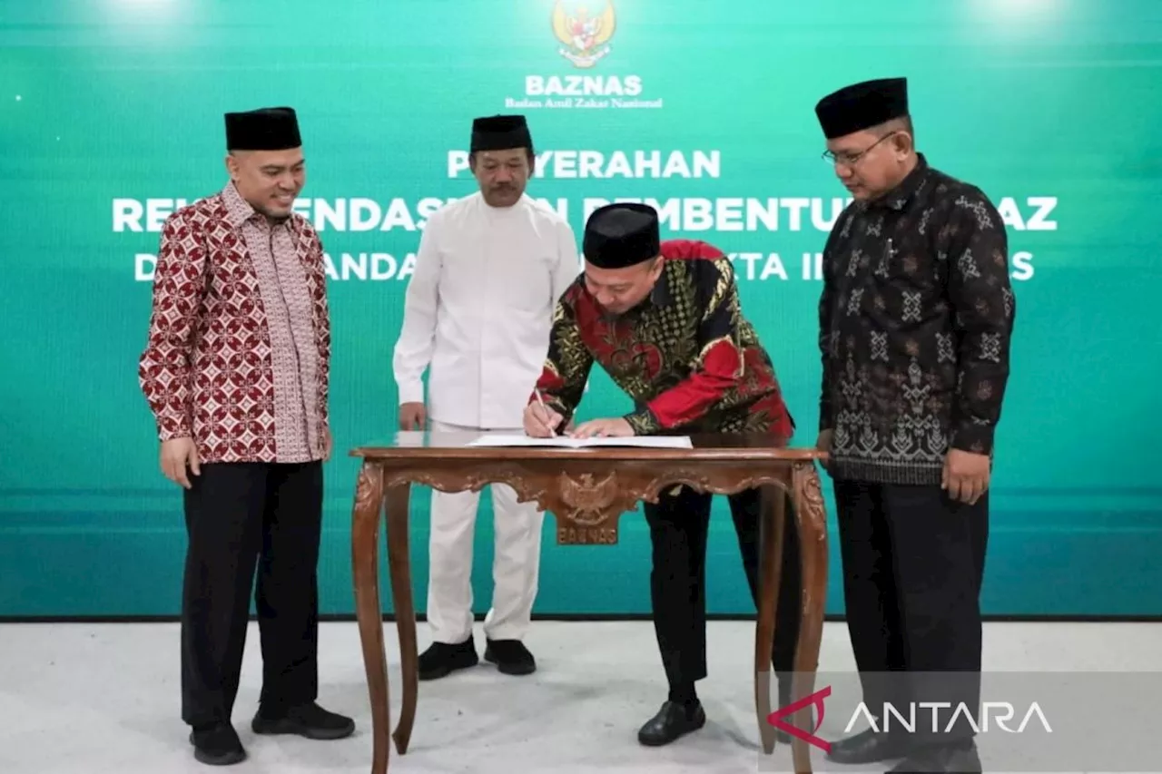 Baznas berikan rekomendasi pembentukan 7 LAZ guna pacu potensi zakat