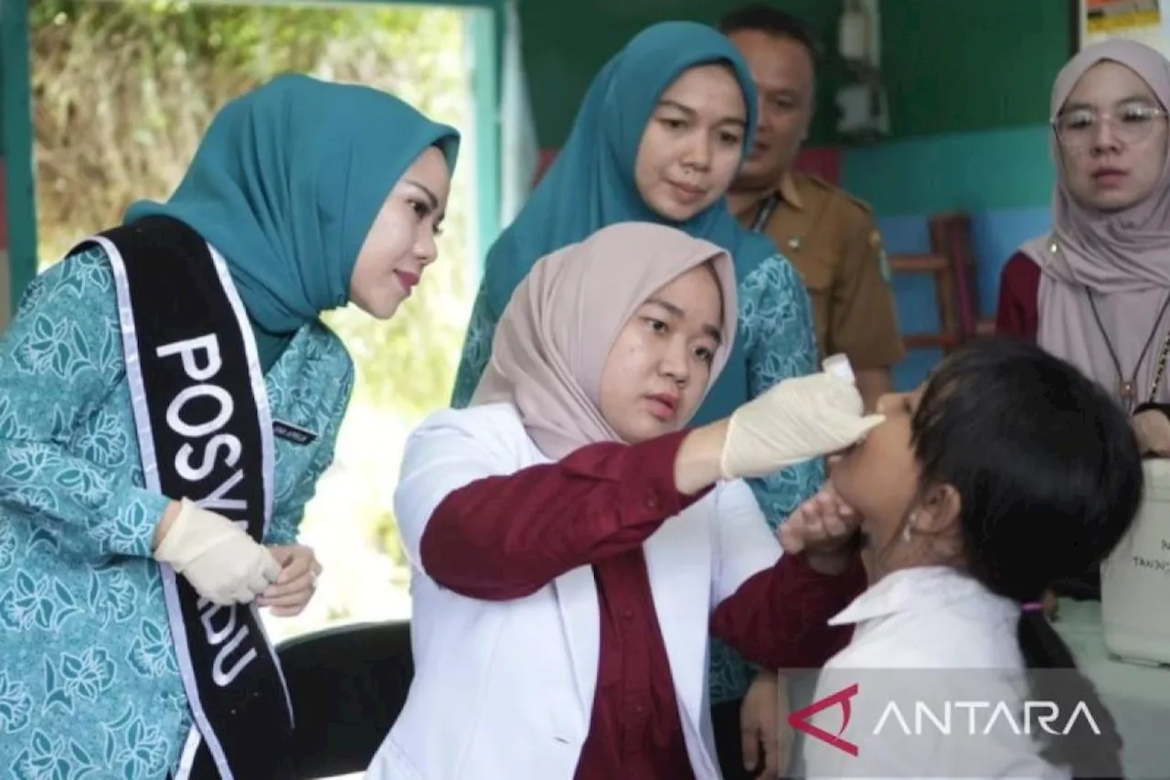 Dinkes OKU capai target nasional pemberian imunisasi polio