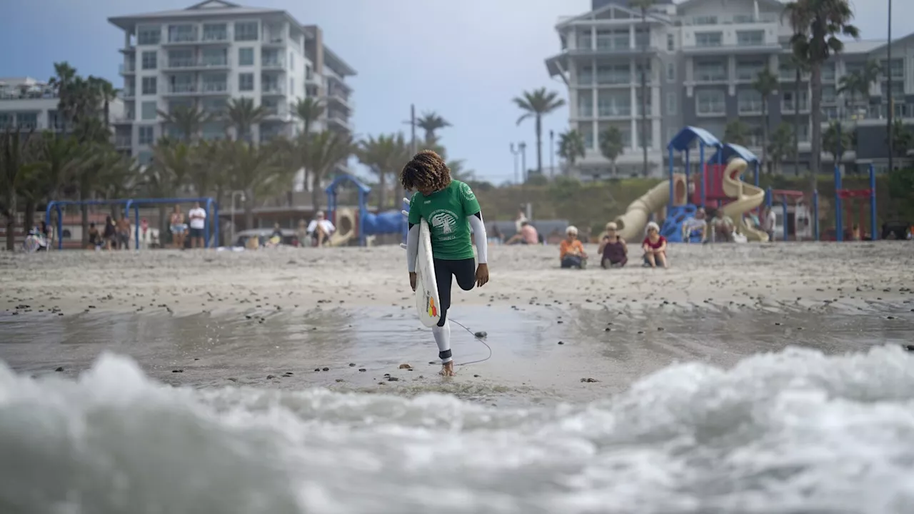 Canadian para surfer Victoria Feige fights to get her sport included in 2028 Los Angeles Paralympics