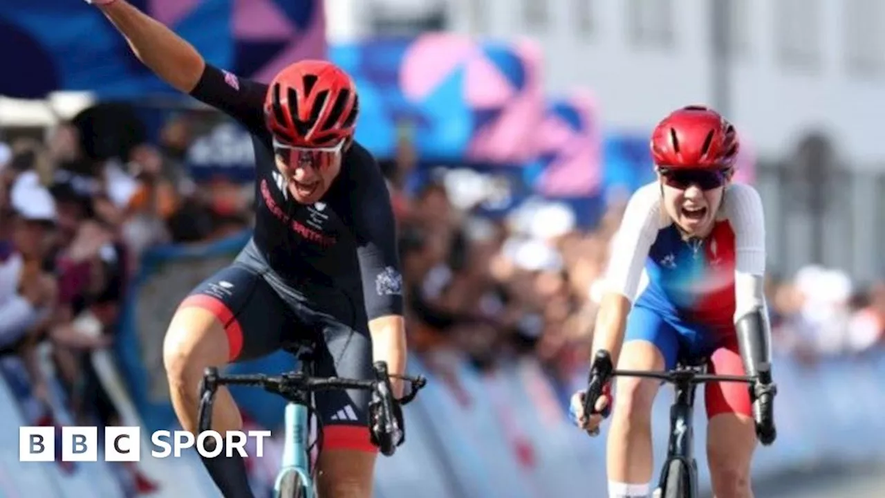 Paris 2024 Paralympics: Sarah Storey wins 19th gold in thrilling road race