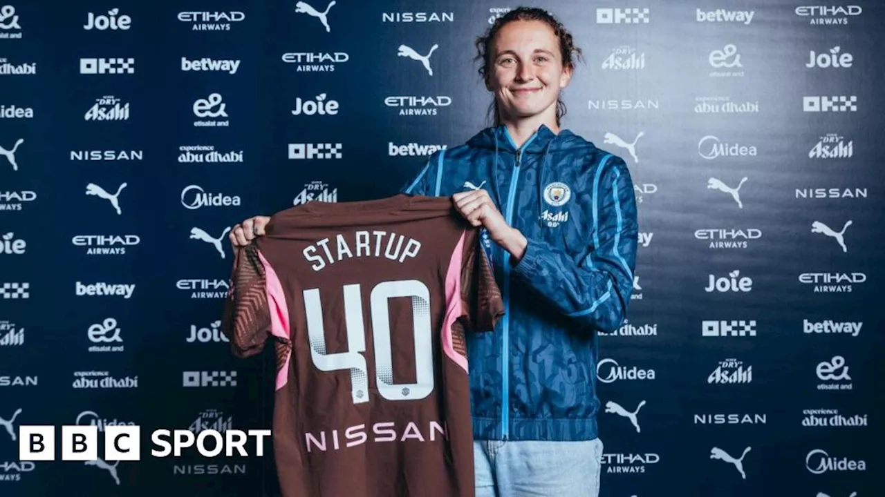 Women's Super League: Manchester City sign goalkeeper Katie Startup from Brighton & Hove Albion