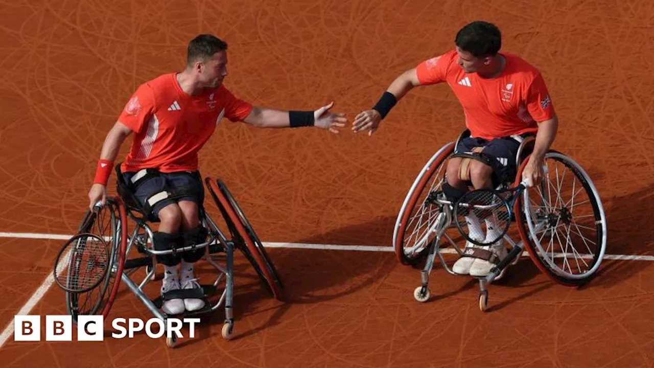 Paralympics 2024 wheelchair tennis: Alfie Hewett and Gordon Reid win men's doubles gold