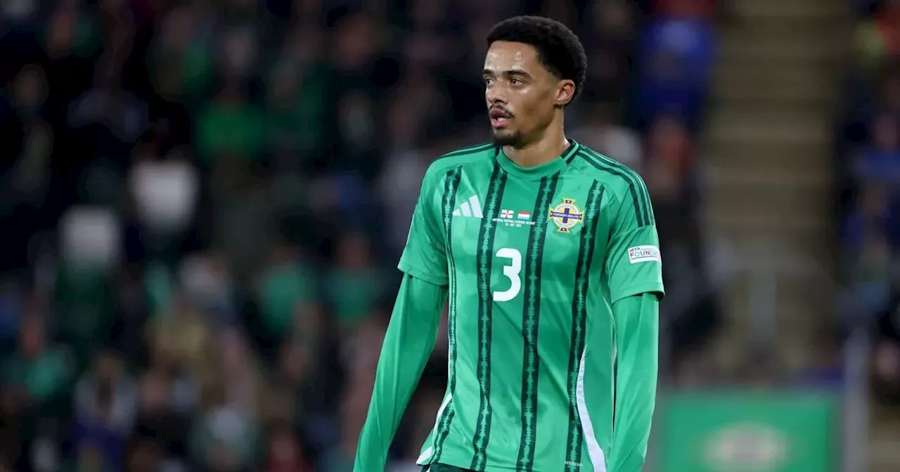 Jamal Lewis reinforces his Northern Ireland desire with transatlantic dash