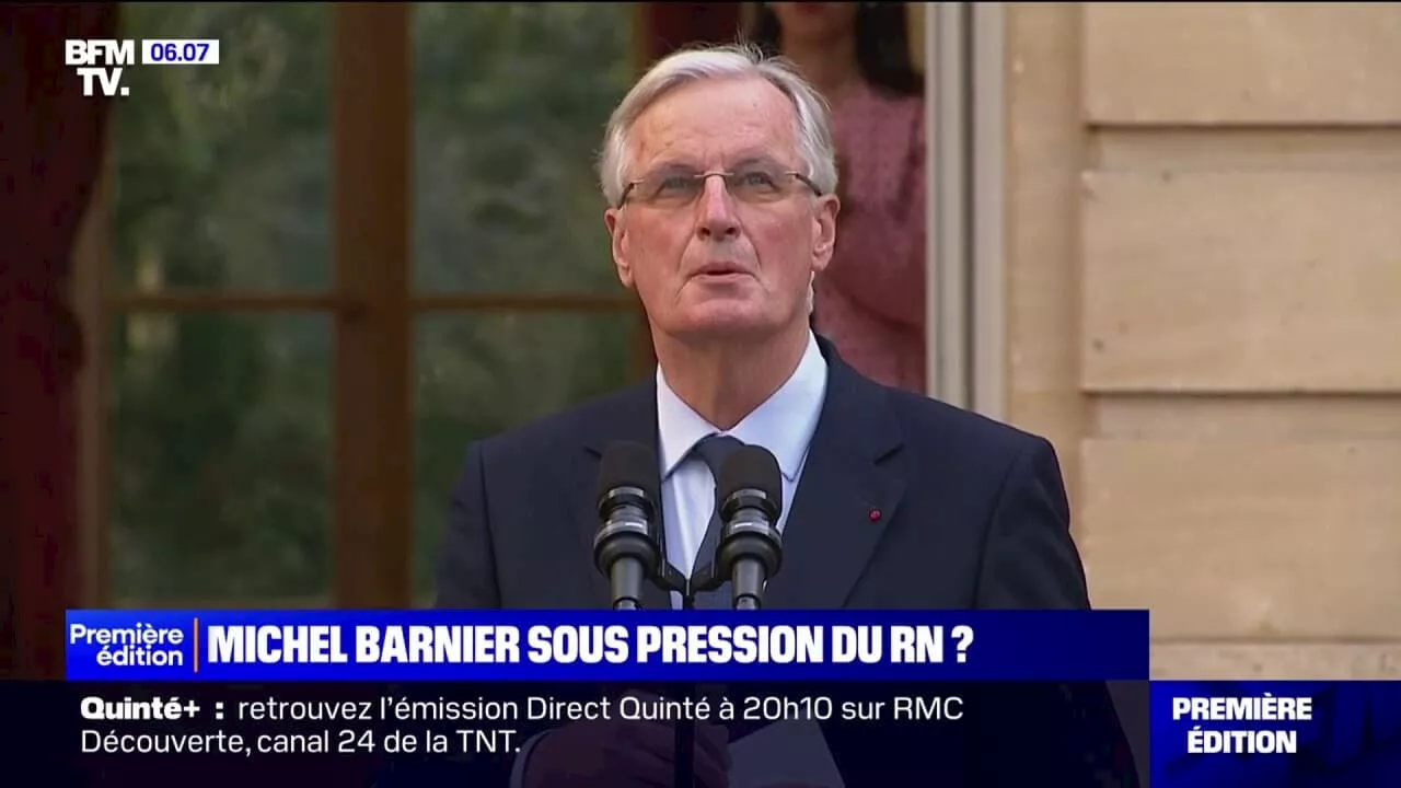 Le gouvernement de Michel Barnier sera-t-il surveillé de près par le RN?