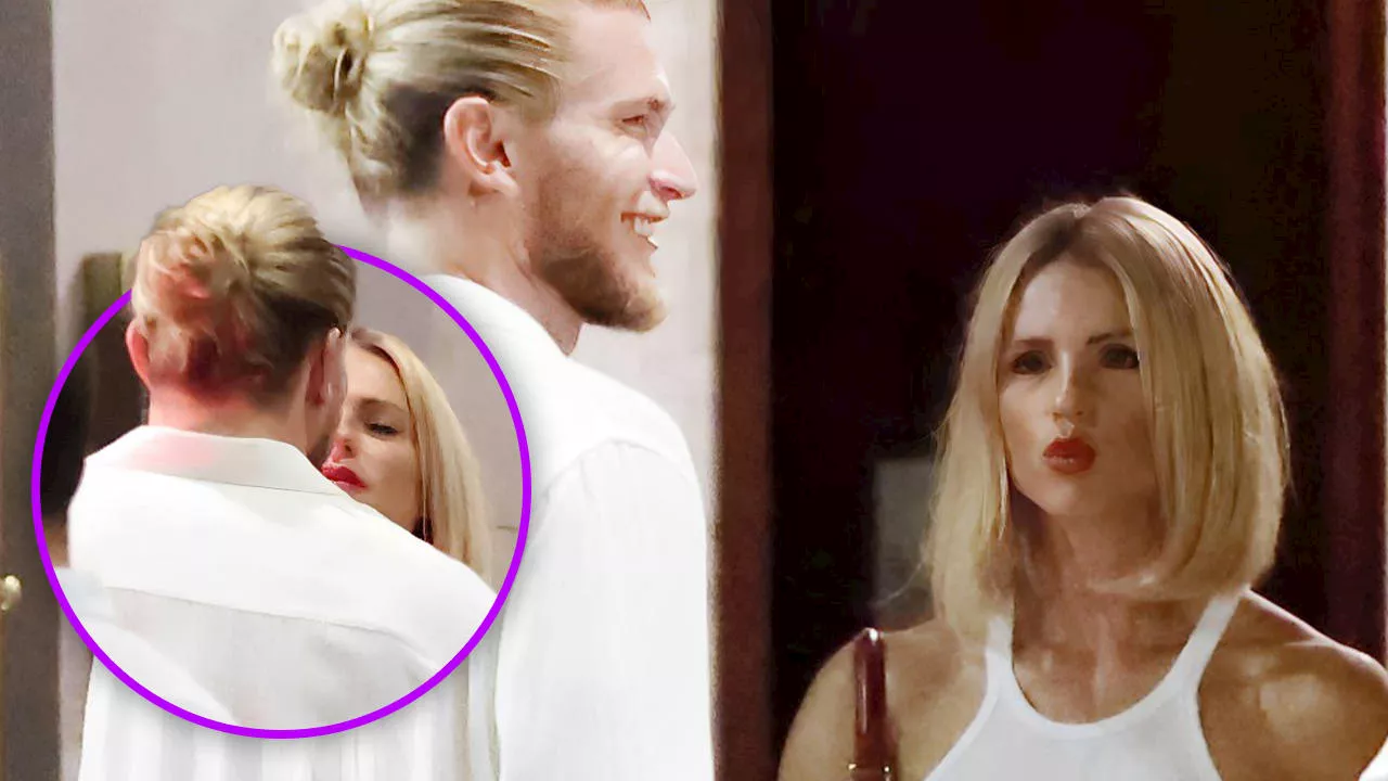 Michelle Hunziker und Loris Karius: Die wirken aber vertraut!